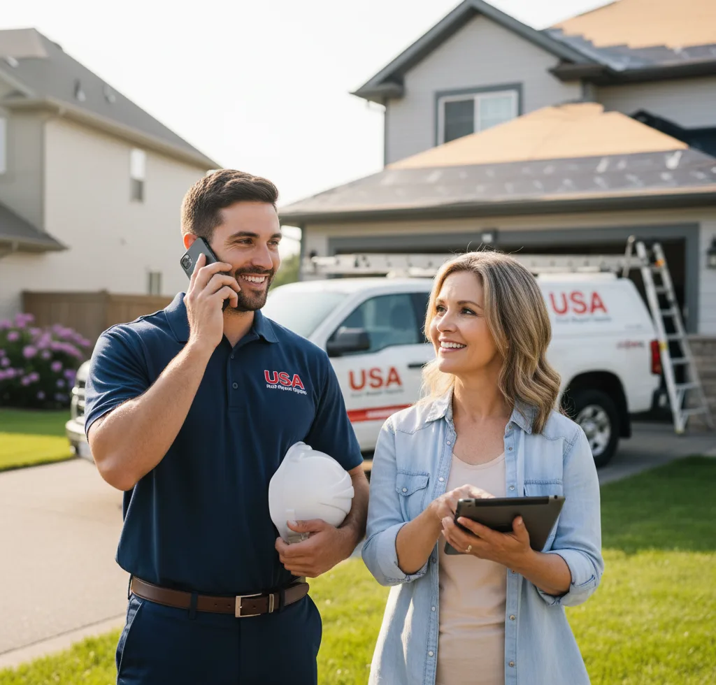 USA Roof Repair Experts customer support in Leakesville