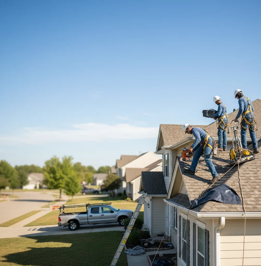 Roof Repair in Leakesville